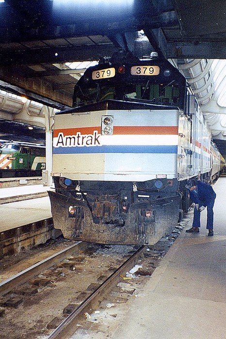 Photo of Amtrak F40 #379