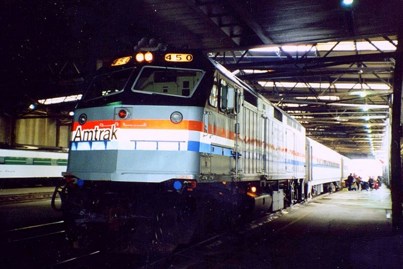 Photo of Amtrak in Milwaukee, WI