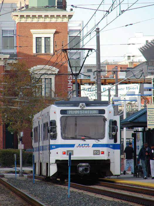 Photo of Baltimore Light Rail - Camden Yard Station Area