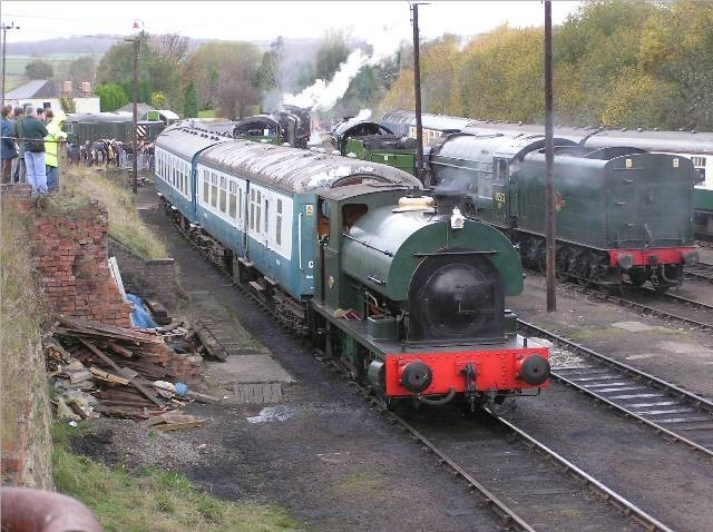 Photo of A general view of the Barrow Hill demonstration tracks.
