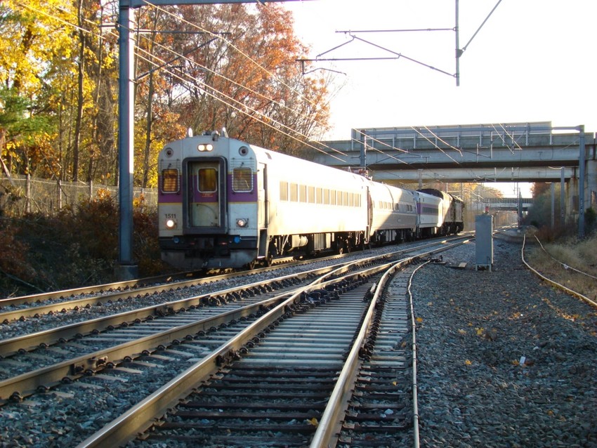 Photo of Amtrak Geometry car In Mansfield, MA