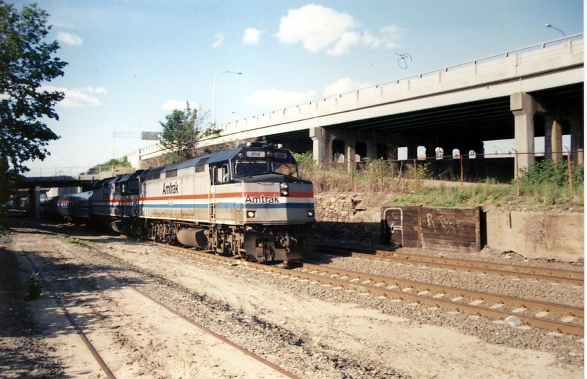 Photo of Amtrak heads south