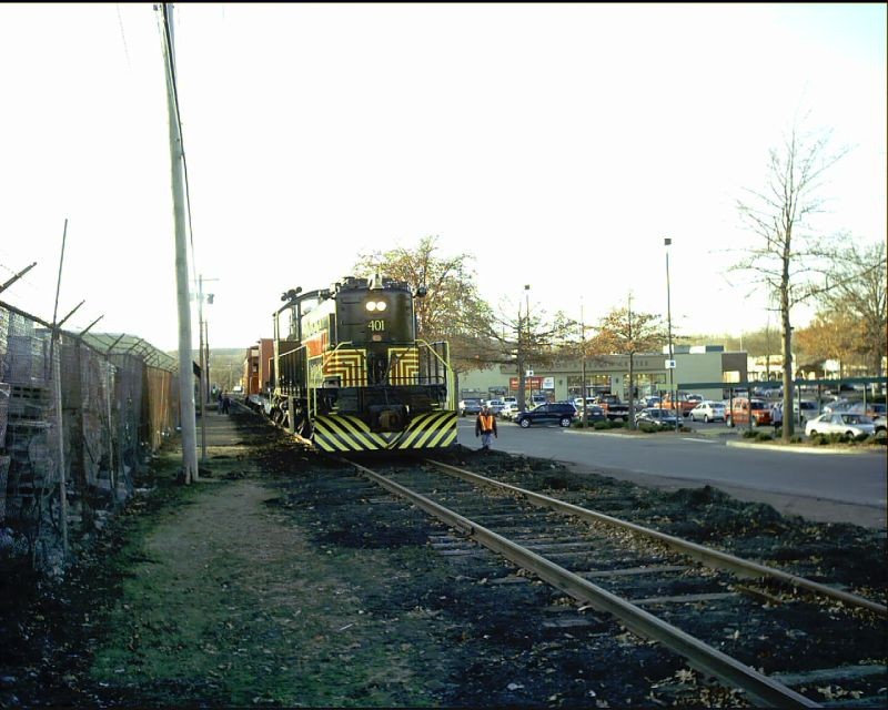 Photo of Another view of the work train