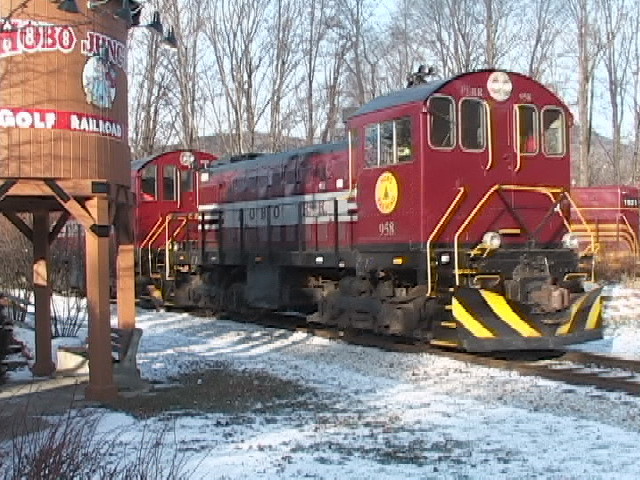 Photo of Hobo Railroad Santa train