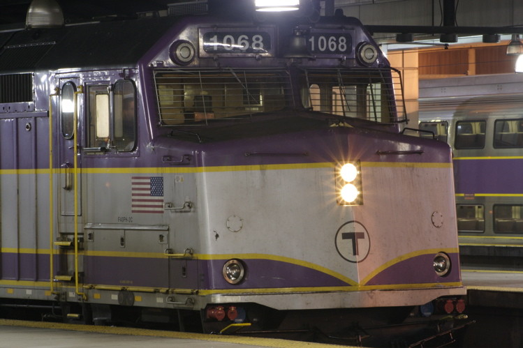 Photo of MBTA F40 #1068