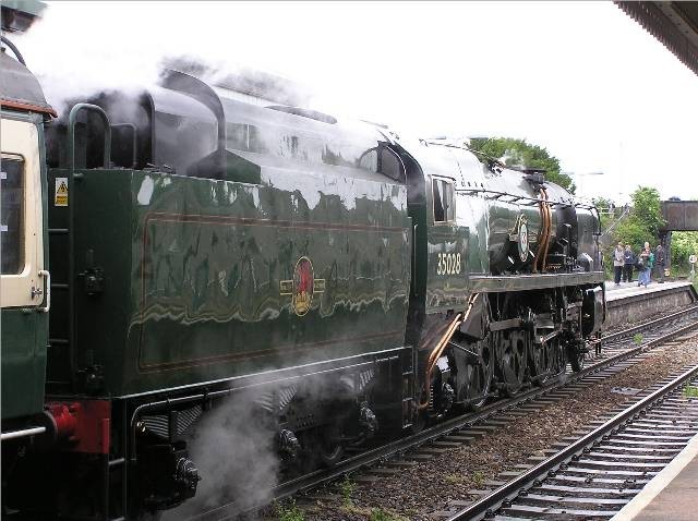 Photo of Bulleid pacific, 