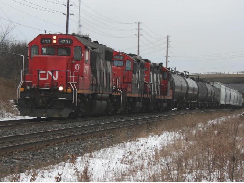 Photo of CN local Eastbound on the Kingston Sub