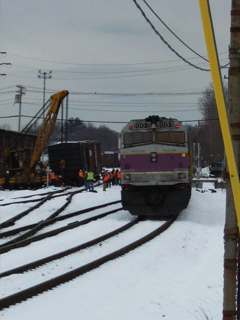 Photo of Derailment At Lawrance CPF-AS