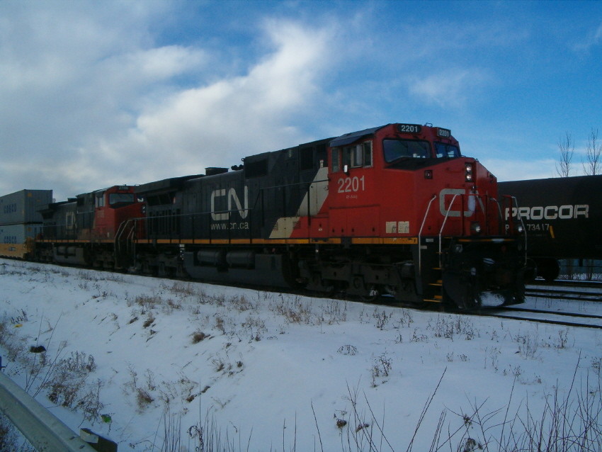 Photo of CN Dash 9