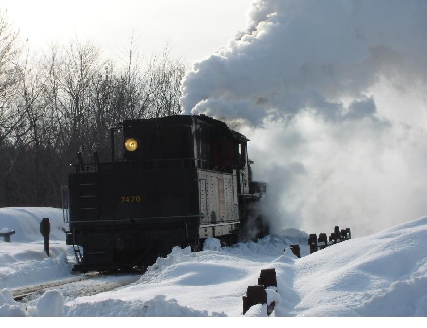 Photo of Steamin' Through the snow