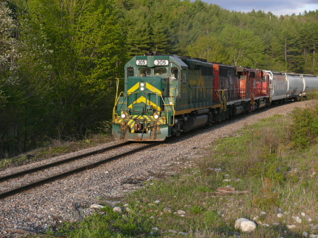Photo of Green Mountain Railroad #264 in Shrewsbury, VT