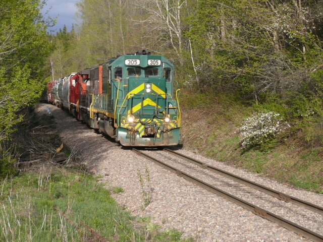 Photo of Green Mountain Railroad #264 in Mt. Holly, VT (2)