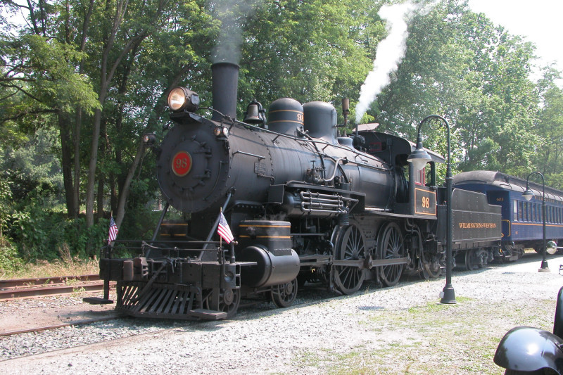 Photo of Wilmington & Western Locomotive 98