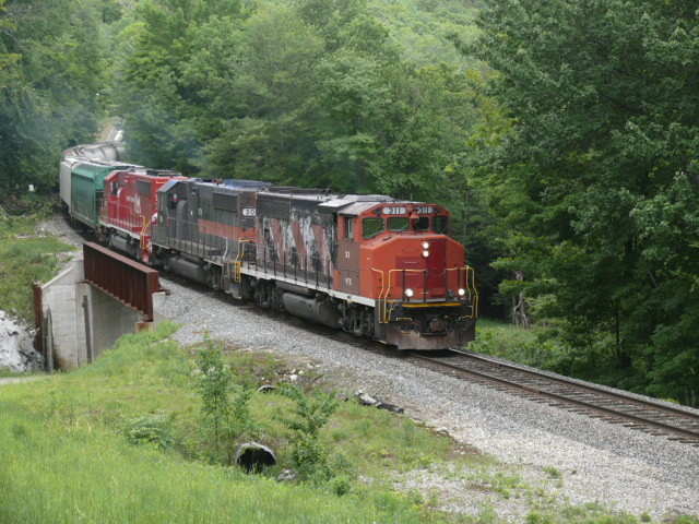 Photo of Green Mountain Railroad #263 in Ludlow, VT