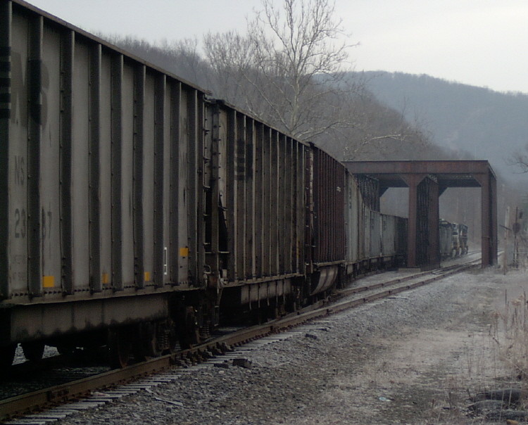 Photo of Norfolk Southern unit coal train at Salamanca, NY