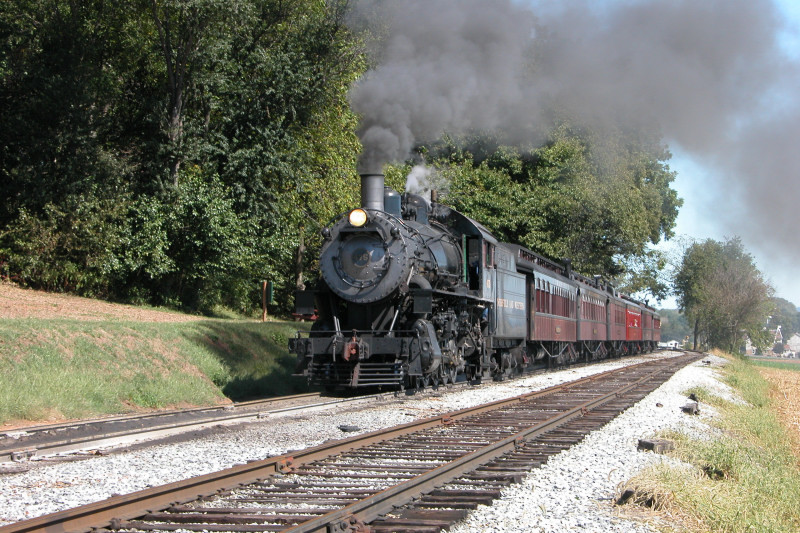 Photo of N&W #475 at Groff's
