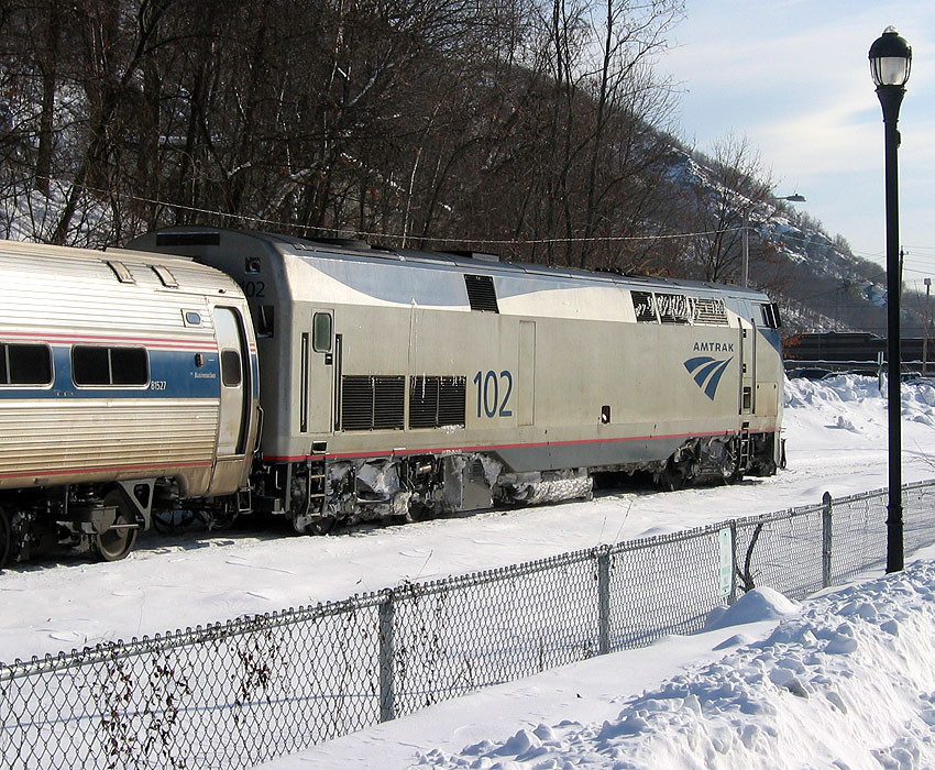 Photo of Amtrak Vermonter At Bellows Falls 3