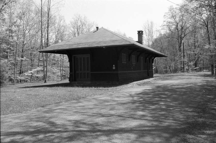 Photo of Cold Brook Station May 1988
