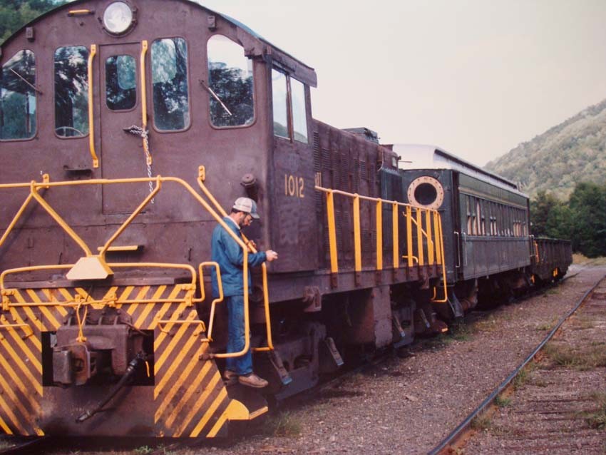 Photo of CMRR line at Highmount, Ulster County, NY 1985