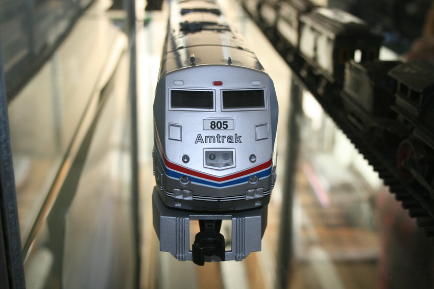 Photo of Amtrak in the station