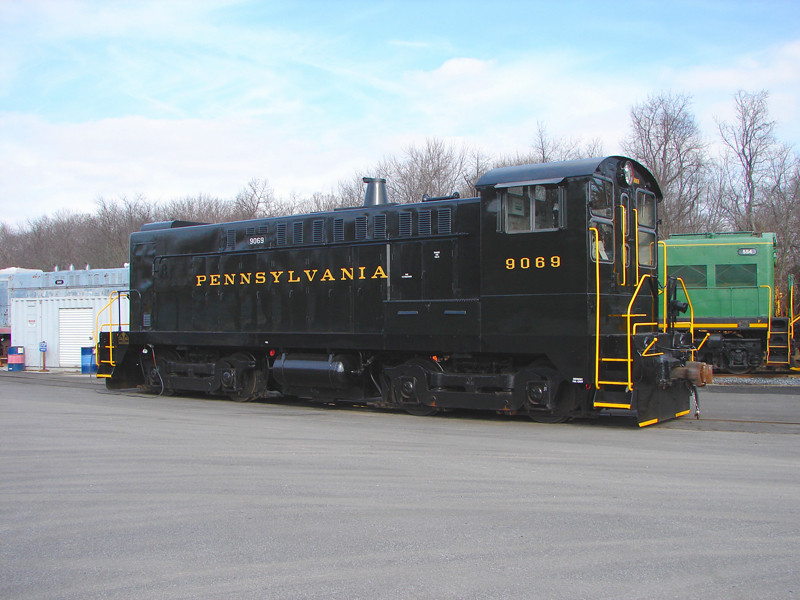 Photo of Pennsylvania RR Baldwin at SMS - Bridgeport NJ