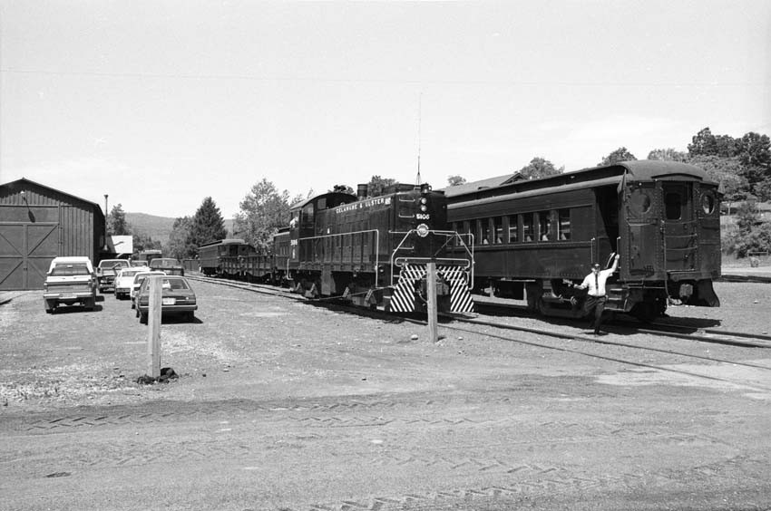 Photo of The Delaware & Ulster Railroad, Arkville, NY 1988