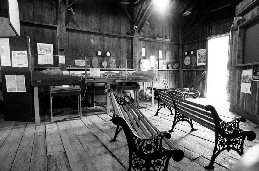 Photo of The Delaware & Ulster Railroad Station/Museum - Arkville, NY 1988
