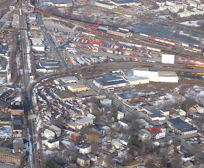 Photo of P&W Worcester From The Air