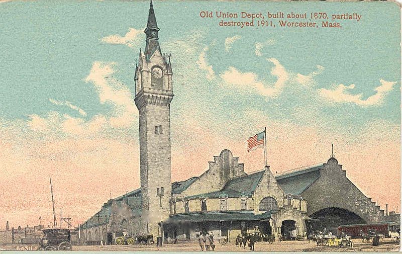 Photo of Old Unon Depot-Worcester, Mass