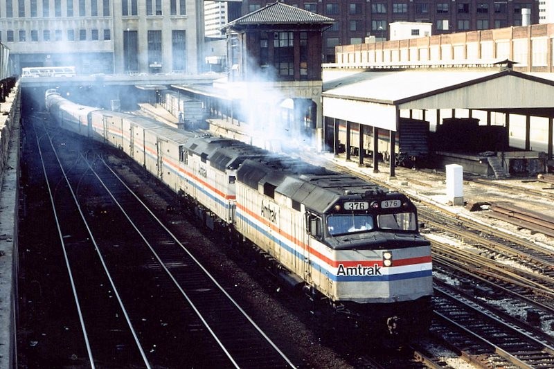 Photo of Amtrak F40 #376