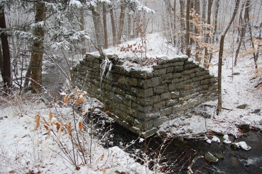 Photo of Sterling Mountain Railroad Abutment, Lakeville, NY