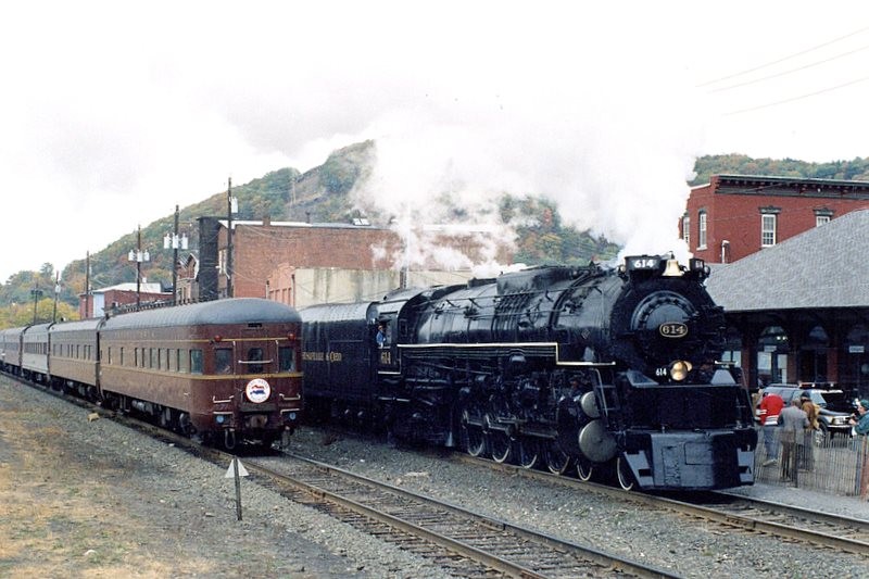 Photo of Steam run-by at Port Jervis