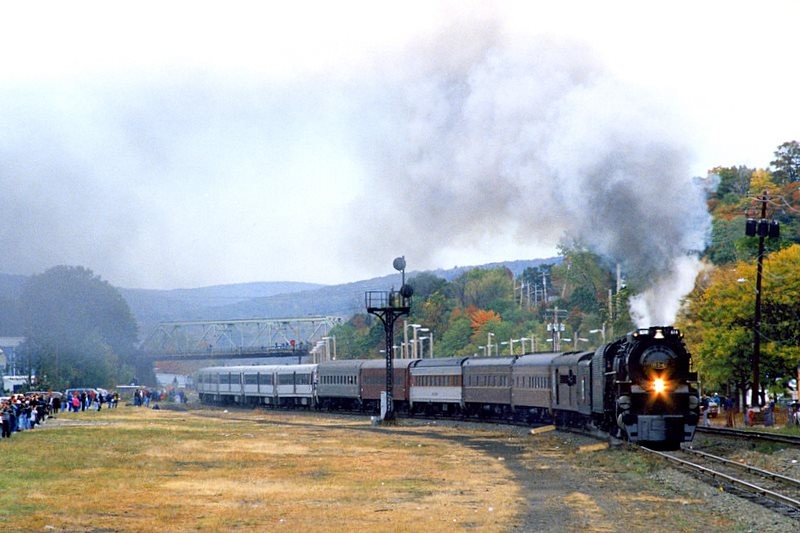 Photo of C&O #614 on the NJT-Metro North