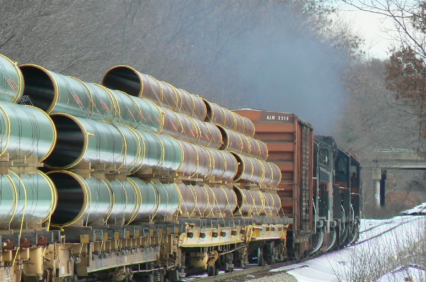 Photo of RJMA Pipe Train
