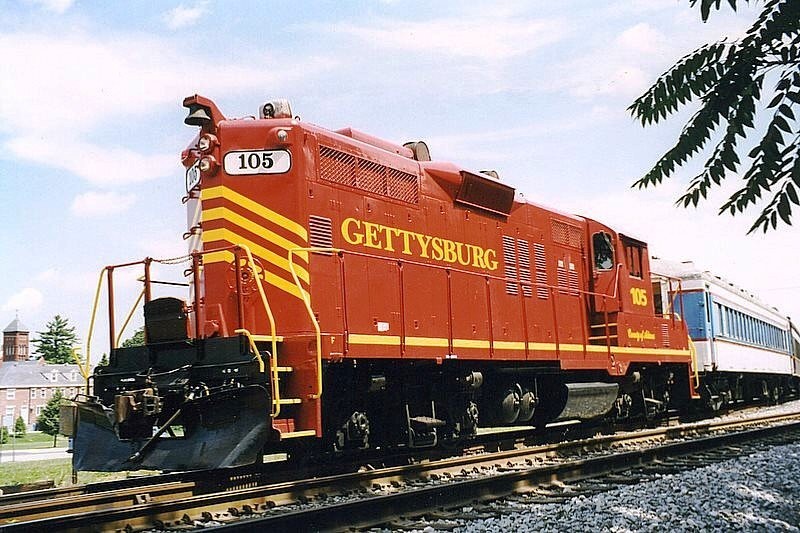 Photo of Gettysburg Railroad #105