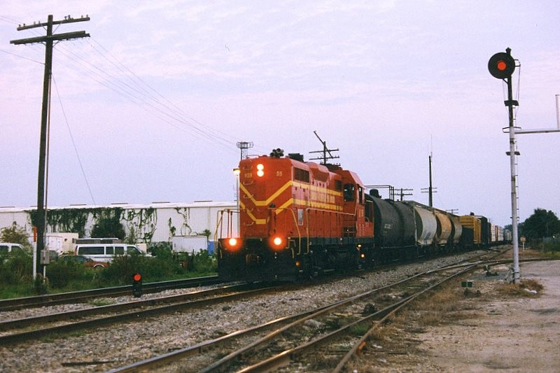 Photo of Florida Central #55 and train