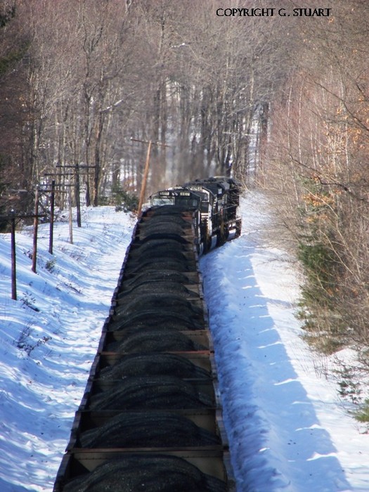 Photo of Loaded Coal Train at Wisdom Way .