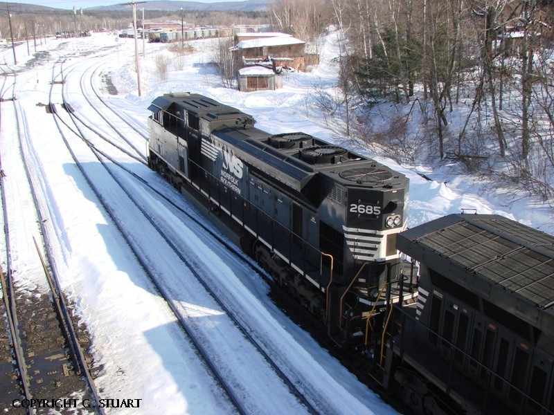 Photo of Loaded Coal Train at East Deerfield.