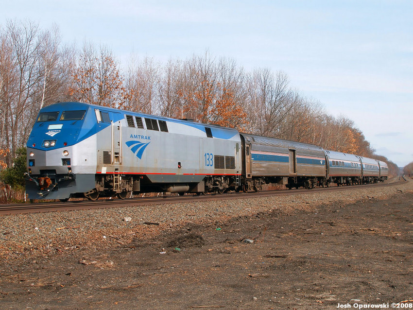 Photo of Amtrak 449 at Westborough