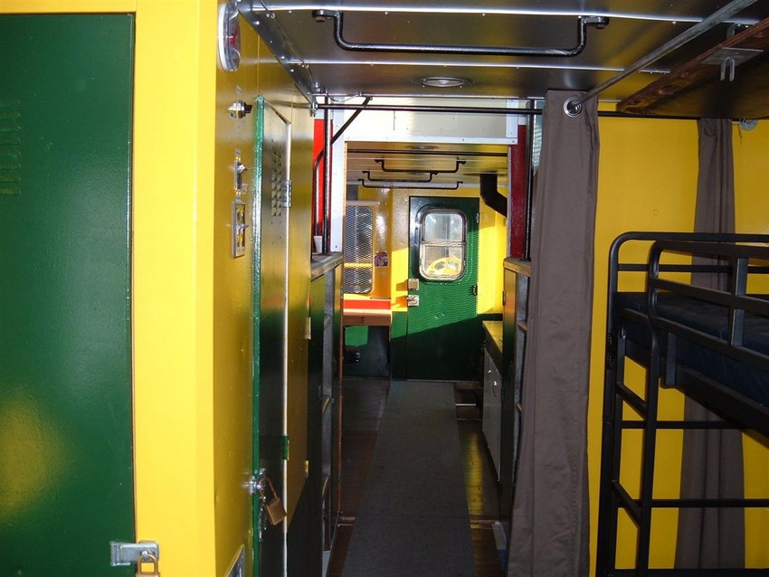 Photo of Inside Caboose 51 at Lincoln,NH