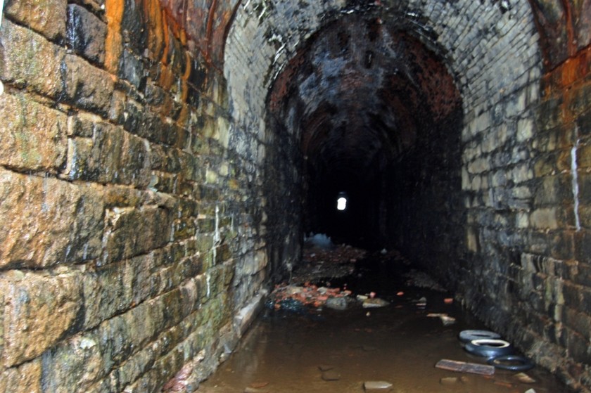 Photo of Inside View of the O&W Tunnel at Fallsburgh, NY