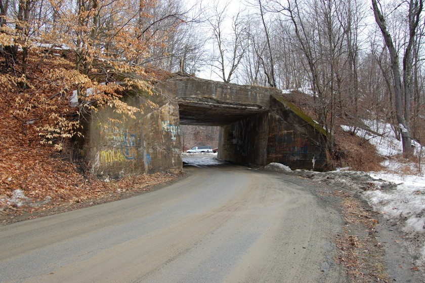 Photo of O&W Concrete Overpass at Morsston, NY