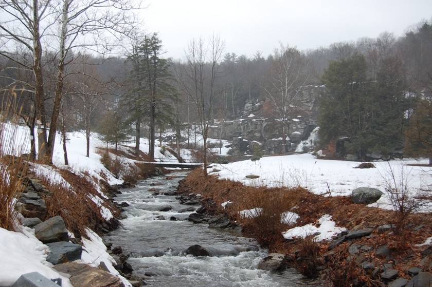 Photo of Site of O&W's Little Falls Trestle at Mountaindale, NY