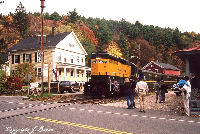 Photo of Train Time at West Cornwall, Conn.