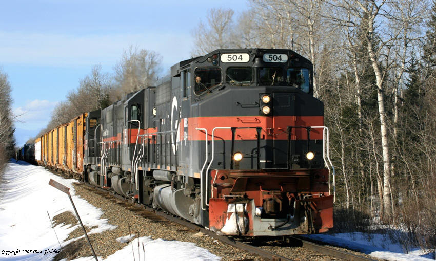 Photo of Southbound freight train at Snakeroot Road