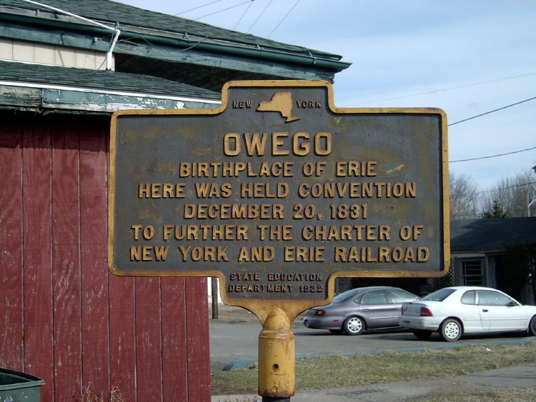 Photo of Owego,NY the Birthplace of the Erie
