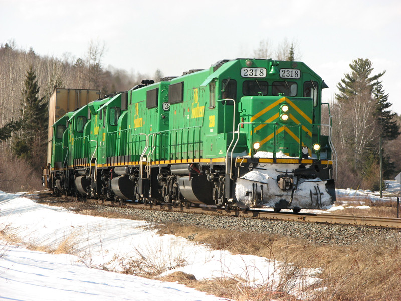 Photo of NB Southern Railway - 2318 East Extra - The Pipe Train #5