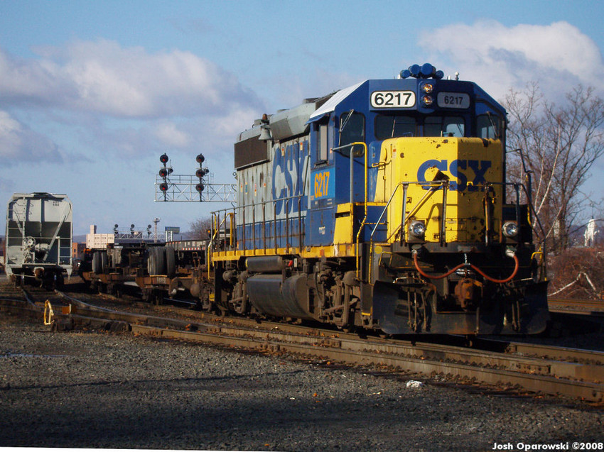 Photo of GP40-2 6217 at Worcester