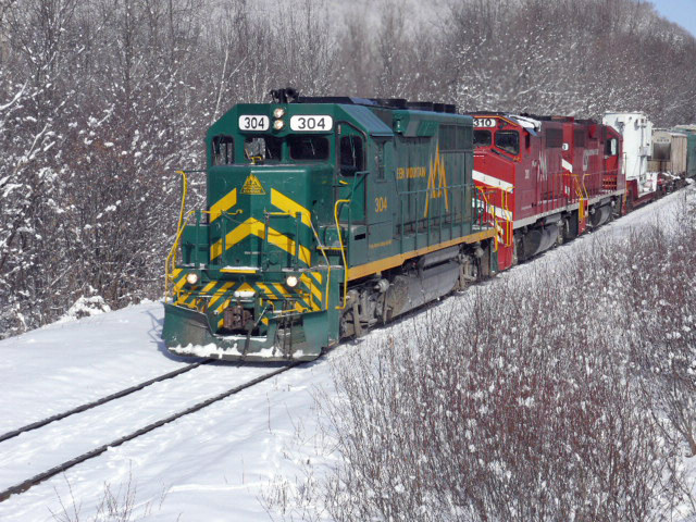 Photo of Green Mountain Railroad #263 in Wallingford, VT