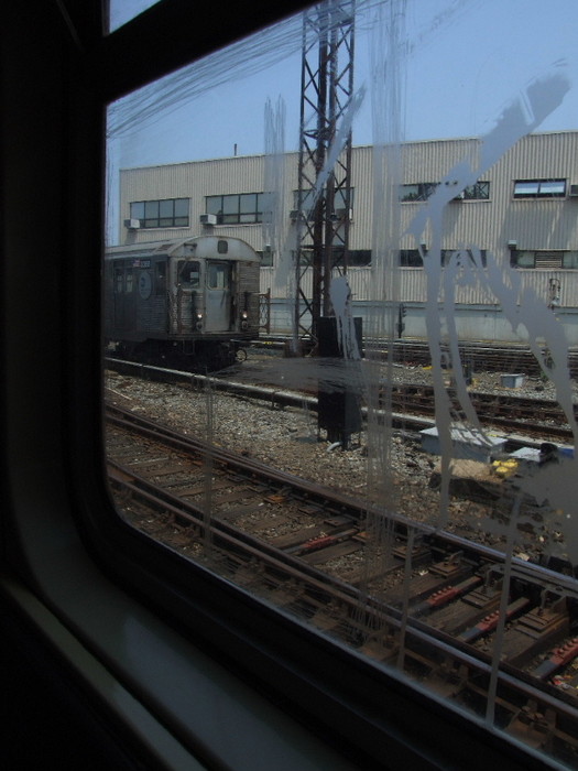 Photo of From a train going through Coney Island yard